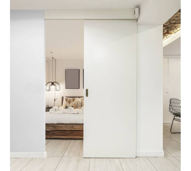 6 pėdų slankiojančių durų bėgių sistema 3 ratukai7