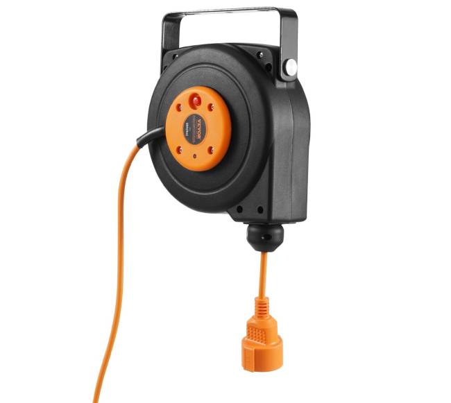 Automatinė prailginimo ritė 9 m 1000W 1 m laidu10