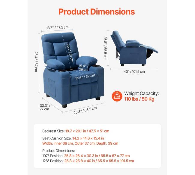 Vaikiška atlošiama kėdė su laikikliais ir kišenėmis2