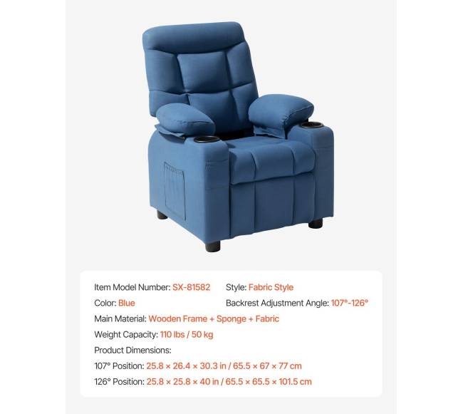 Vaikiška atlošiama kėdė su laikikliais ir kišenėmis6