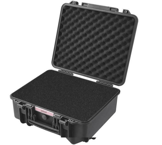 Kieta pistoletų dėžė su PU putomis 6 pistoletams0