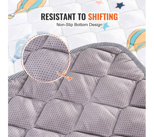 Minkštas vaikų kilimėlis žaidimams 150x200 cm3