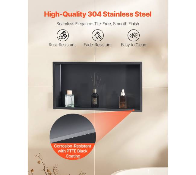 Dušo niša 33.0x63.5x10.2cm sieninė lentyna2