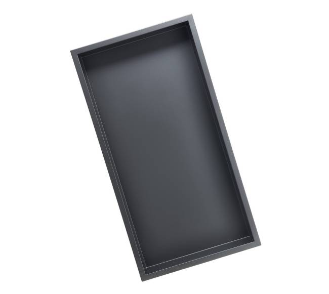 Dušo niša 33.0x63.5x10.2cm sieninė lentyna10