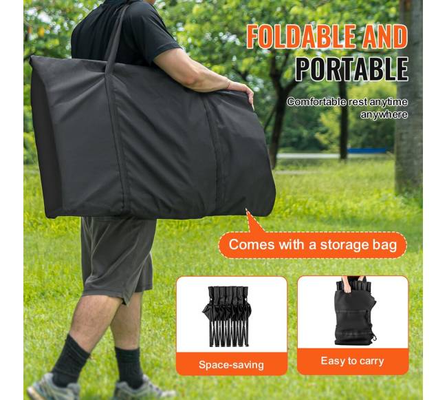 Nešiojama 6 vietų sulankstoma sportinė kėdė4