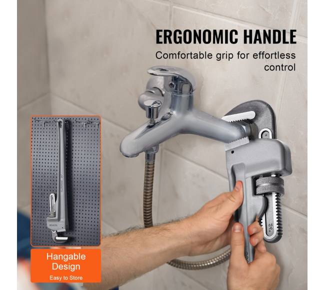 Aliumininis tiesus vamzdžio raktas 60 cm3