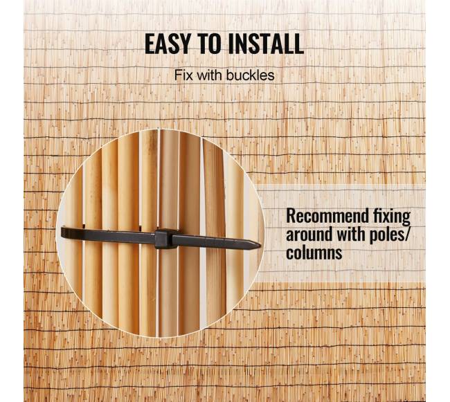 Nendrinė privatumo tvora4