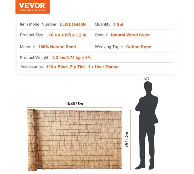 Nendrinė privatumo tvora6