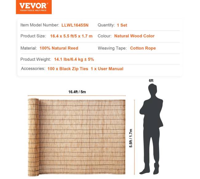 Nendrinė tvora privatumo apsaugai6