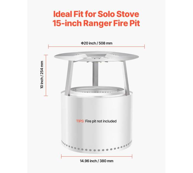 šilumos skydas krosnelei solo stove yukon3