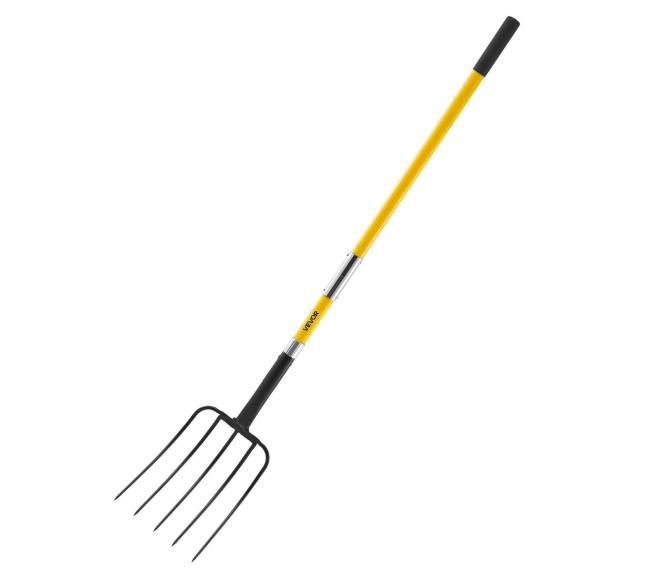 Penkių dantų sodinimo šakė stiklo pluošto rankena8