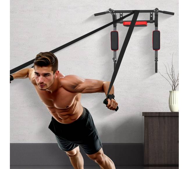 Daugiafunkcinė sieninė skersinė treniruokliui7