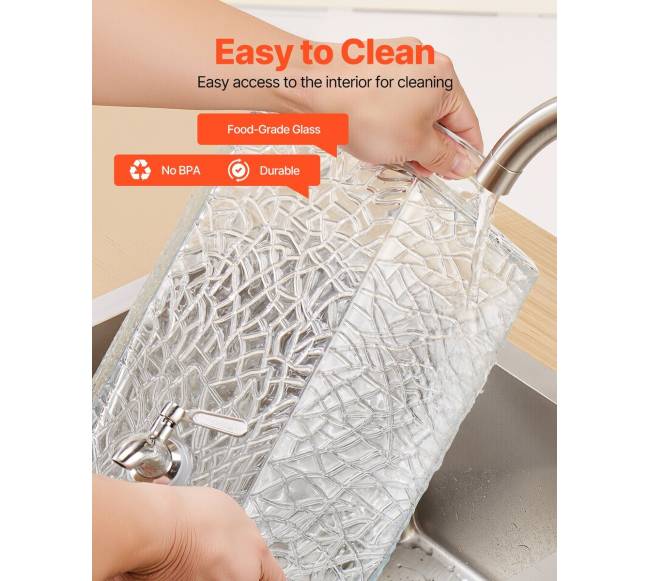 Gėrimų dozatorius 10 l su stovu5