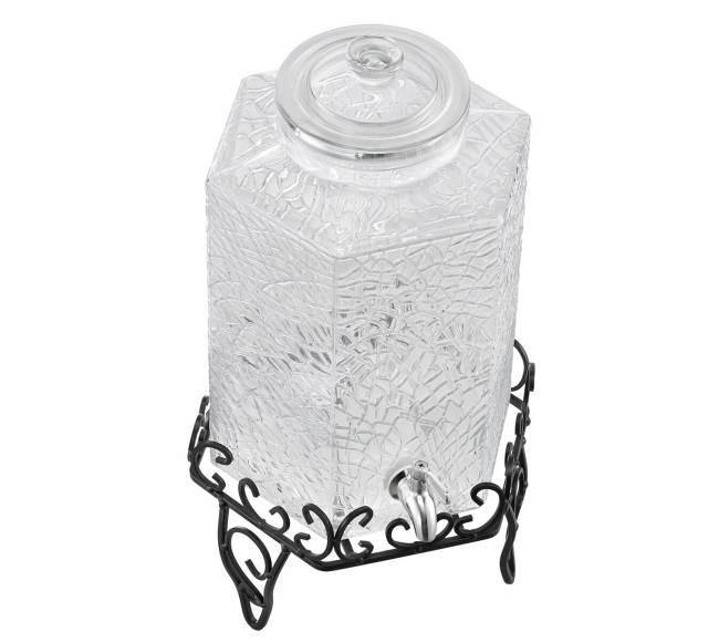 Gėrimų dozatorius 10 l su stovu10