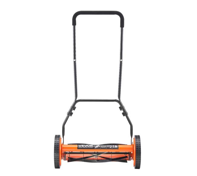 45 cm rankinė vejapjovė su žolės rinktuvu8