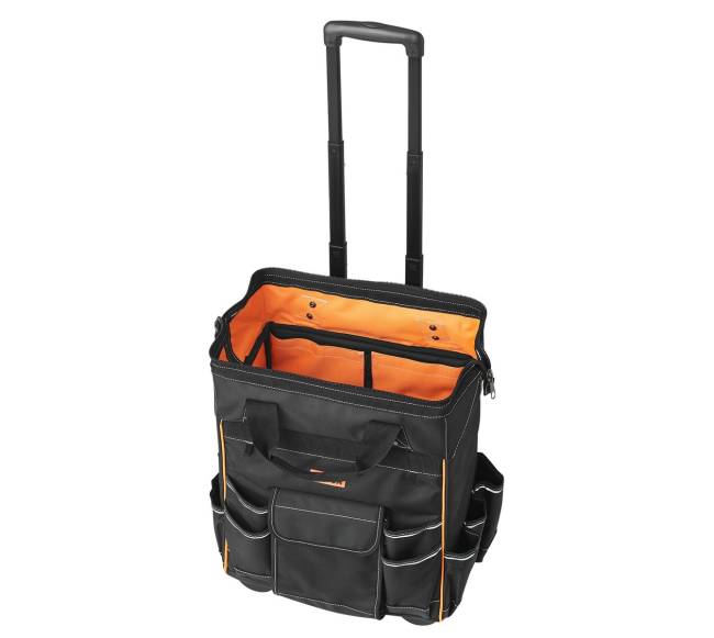 Riedanti įrankių krepšys 25 kišenės10