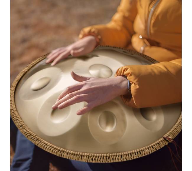 22 colių handpan būgnas su mušikliu7