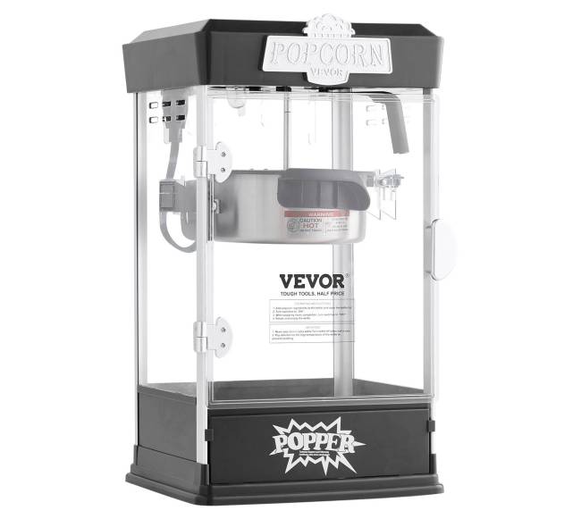 Stalinis spragėsiais aparatas 480W 4oz juodas10