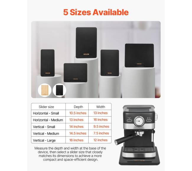 prietaiso stumdomas padėklas kavos aparatui6