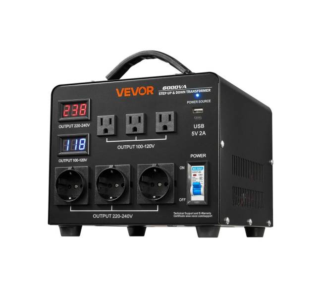 Automatinis transformatorius 6000VA 110V-220V9