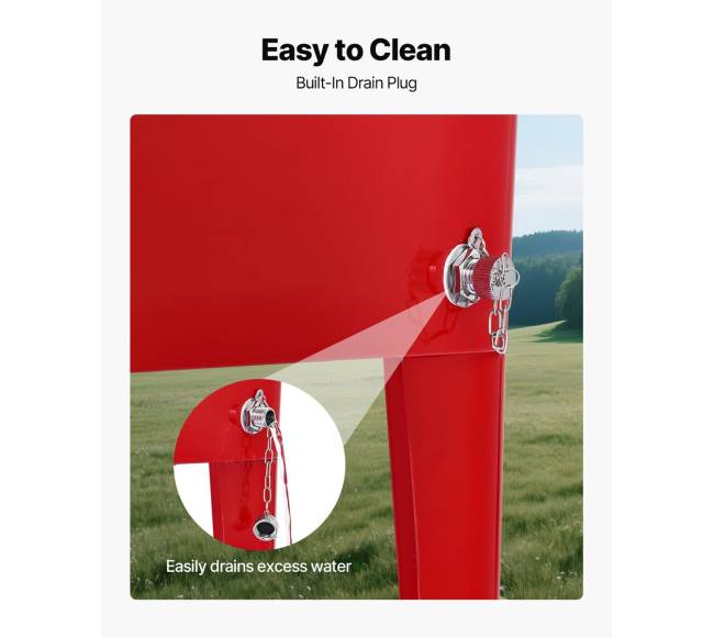 75,71 l kilnojamas gėrimų aušintuvas raudonas5