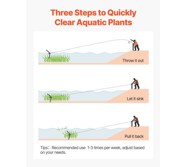 Ežero augalų pjovimo įrankis5