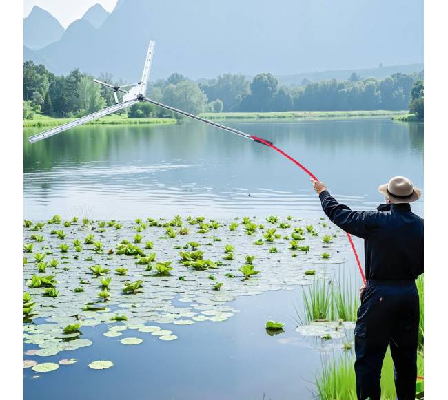 Ežero augalų pjovimo įrankis7