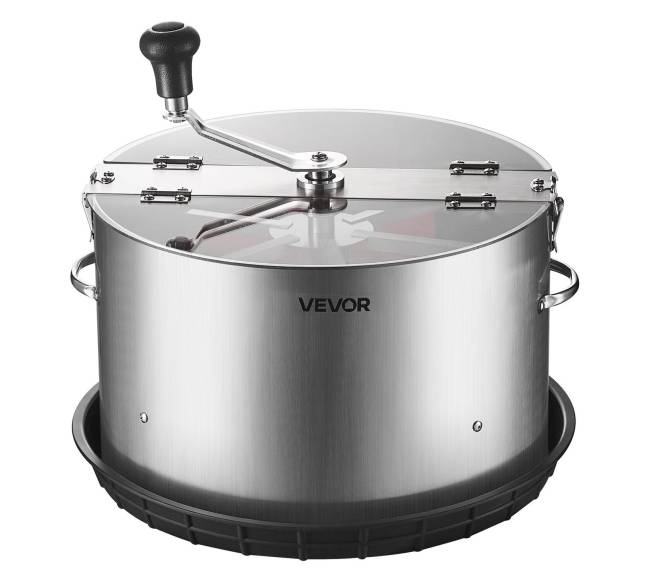 Rankinis pumpurų žoliapjovė 370 mm su nerūdijančio plieno peiliais0