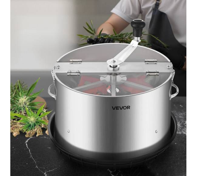 Rankinis pumpurų žoliapjovė 370 mm su nerūdijančio plieno peiliais7