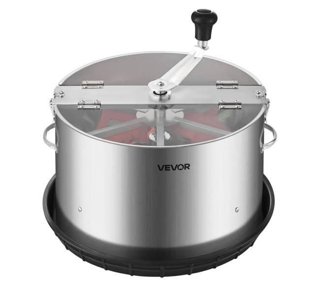 Rankinis pumpurų žoliapjovė 370 mm su nerūdijančio plieno peiliais10