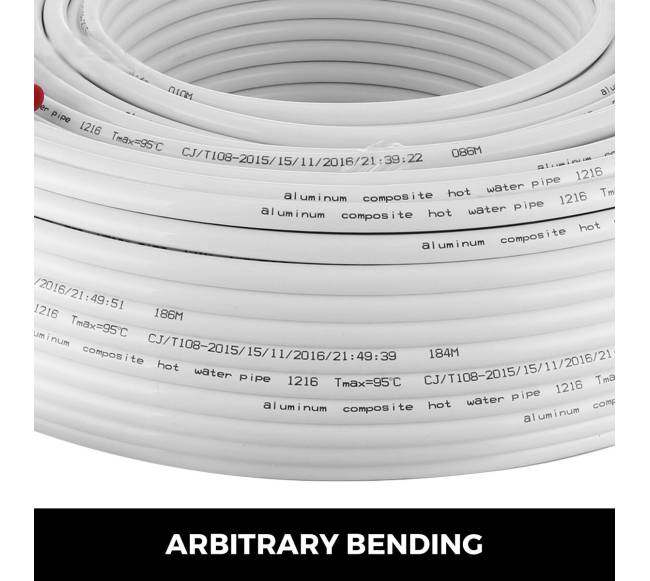 PEX-AL-PEX vamzdis grindų šildymui 300m3