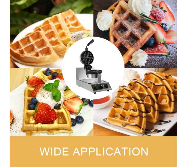 Vevor elektrinė apvali vaflinė rotatorius6