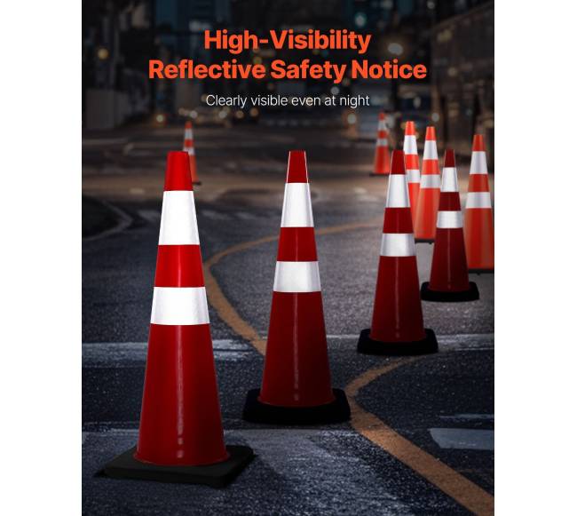 6 vnt. 92 cm eismo kūgiai su svoriu2