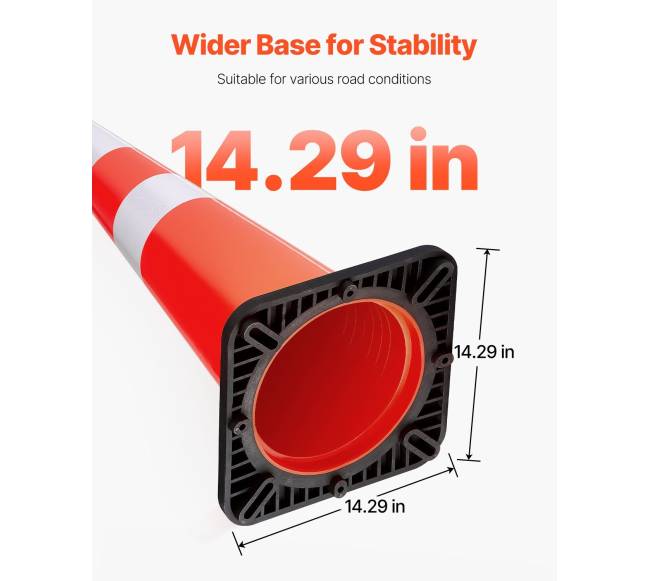 6 vnt. 92 cm eismo kūgiai su svoriu4