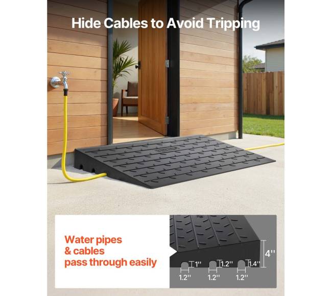 Guminis slenkstis rampa neįgaliesiems ir motoroleriams4