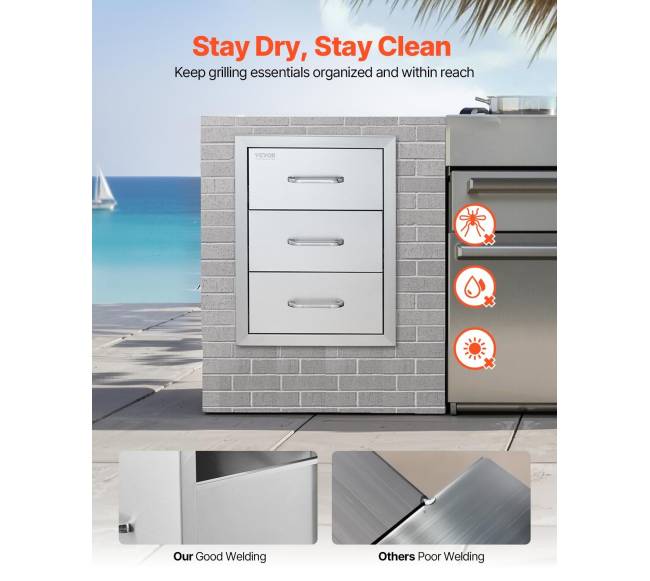 lauko virtuvės stalčiai 40 x 54,5 x 45 cm2