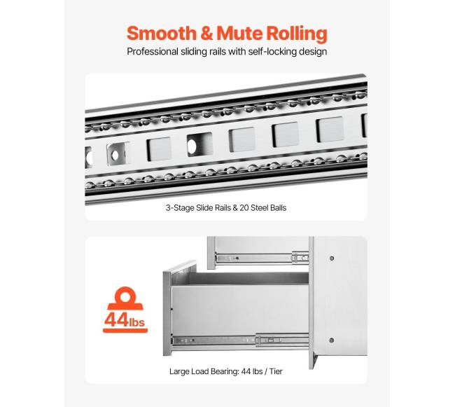 lauko virtuvės stalčiai 40 x 54,5 x 45 cm4