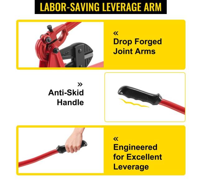 stalinės trosų užspaudimo ir pjaustymo replės4