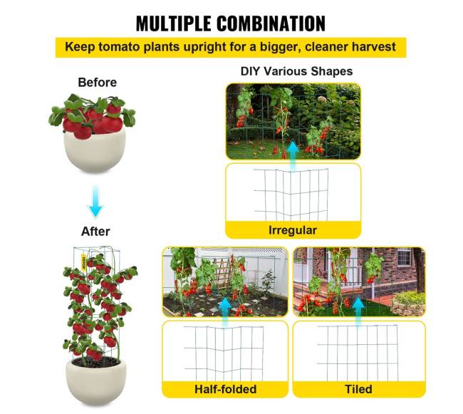 Pomidorų narvai sodo augalams4