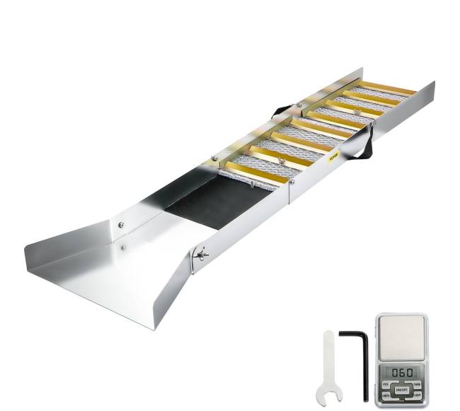 Sulankstoma aliuminio upelio dėžė aukso paieškai0