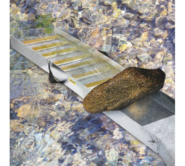 Sulankstoma aliuminio upelio dėžė aukso paieškai7