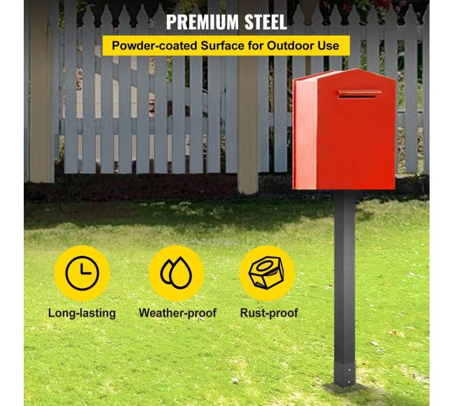 Pašto dėžutės stovas iš plieno1