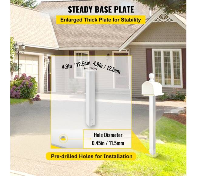 Pašto dėžutės stovas, užsakomosios dalys5