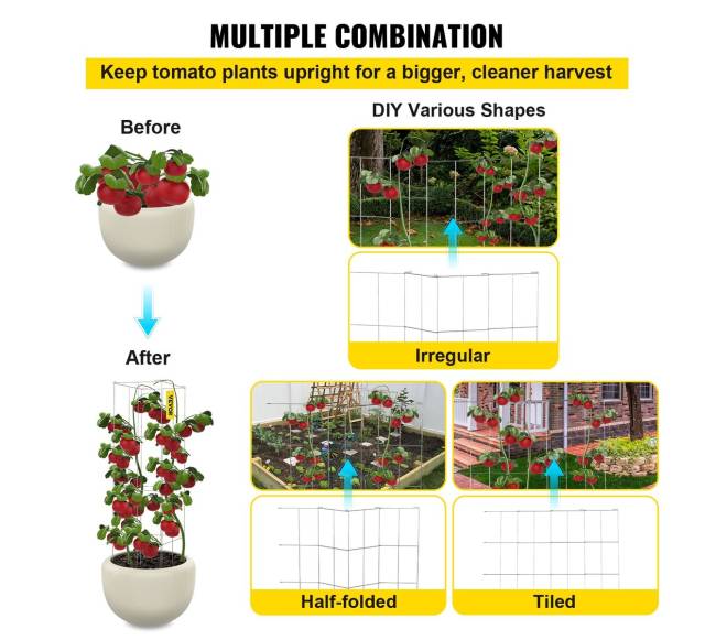 Pomidorų atramų narvai 5 vnt.4