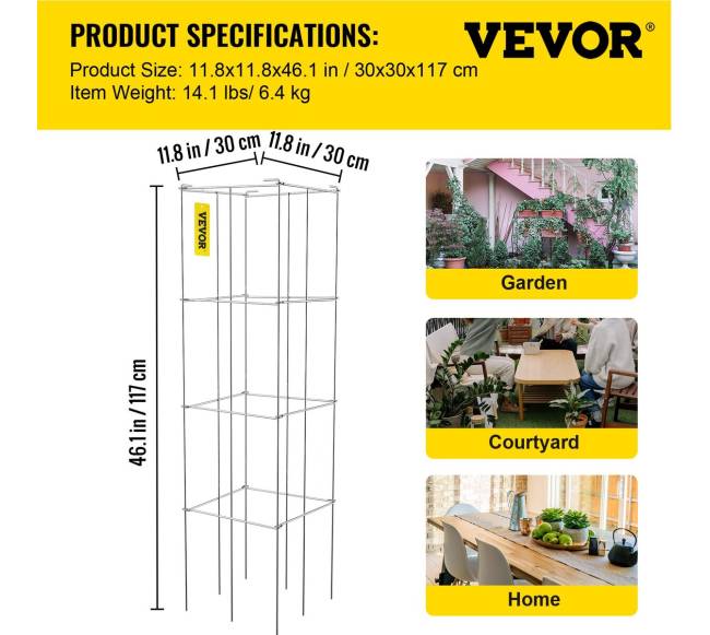 Pomidorų atramų narvai 5 vnt.6