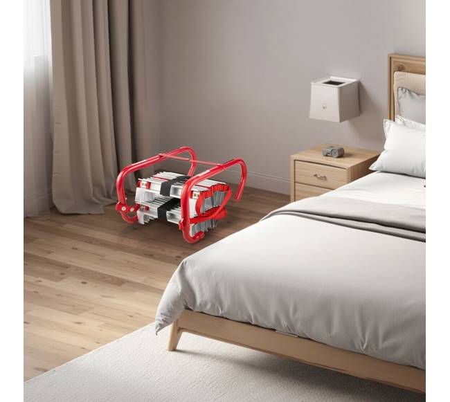 Gaisrinio pabėgimo kopėčios, 3 aukštų, 7.62 m7