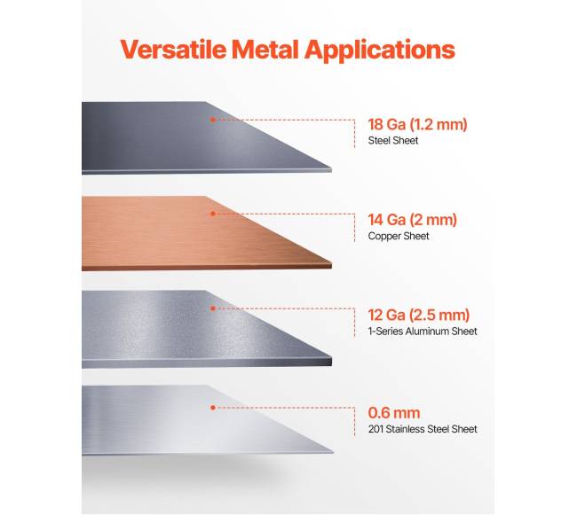 Lakštinio metalo lenkimo staklės (762 mm, 30 colių)2