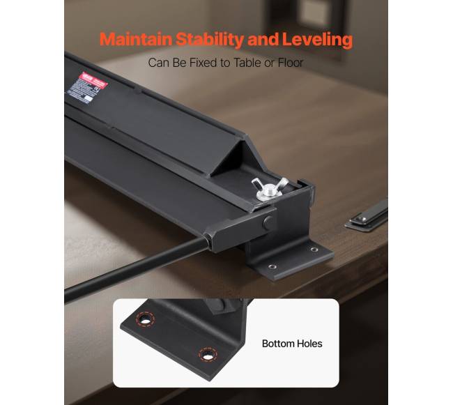 Lakštinio metalo lenkimo staklės (762 mm, 30 colių)5