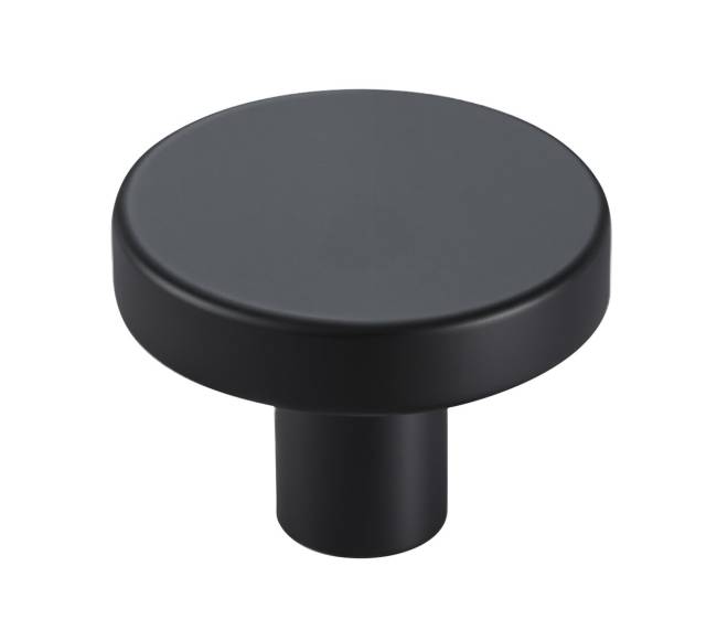 juodi 32 mm spintelės rankenėlės 10 vnt.8