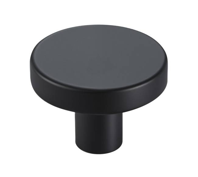 juodi 32 mm spintelės rankenėlės 10 vnt.10